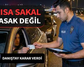 Kısa sakallı polise disiplin cezası verilebilir mi?