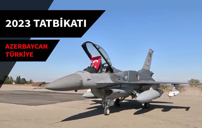 Türk F-16'ları Azerbaycan'a indi.