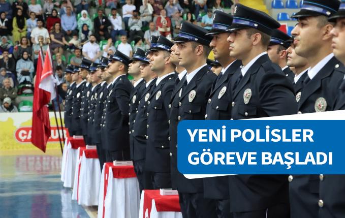Pomem mezuniyet töreni yapıldı. 12.076 yeni polis göreve başladı.