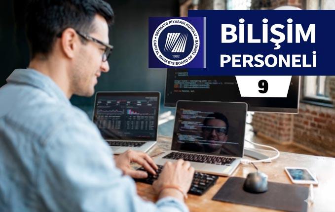 Sermaye Piyasayı Kurulu 9 personel alacak.