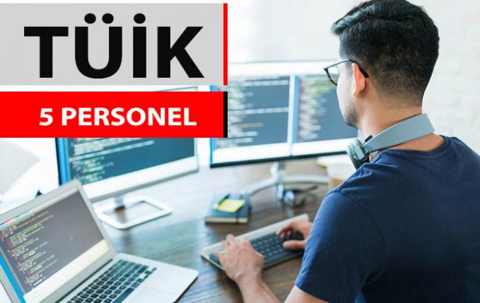 TÜİK sözleşmeli bilişim personeli alacak.